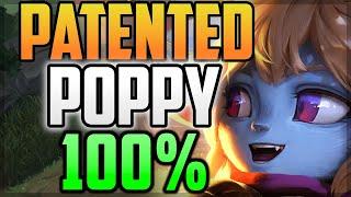 My Patented Poppy Build ALWAYS does the MOST DMG 100% (HIGH DGM/HIGH SCALING) - League of Legends