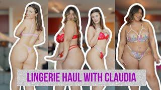 LINGERIE TRY ON HAUL WITH @claurojass__