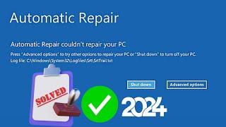 Fix Your PC Did Not Start Correctly Windows 10/11 | Resolve Automatic Repair Loop