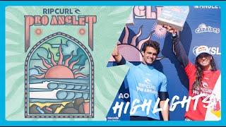 Rip Curl Pro Anglet Highlights: Finals Day Crowns Bonvalot and Carrique