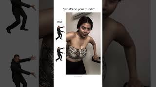 "what's on your mind?", me: #shorts #viralvideo #trending #cewekcantik #gym