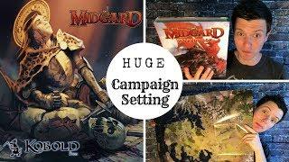 BIGGEST campaign setting out there! Midgard Worldbook - Kobold press