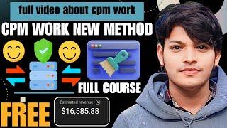 CPM WORK NEW METHOD - CPM WORK - ACCORDING YT EXTRA