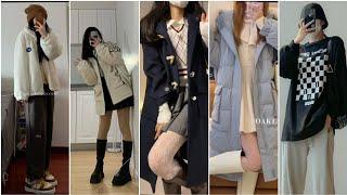 OUTFITS PHỐI ĐỒ MÙA THU ĐÔNG NĂNG ĐỘNG SIÊU XINH CHO CÁC CÔ GÁI || DOUYIN - TIKTOK CHINA #3