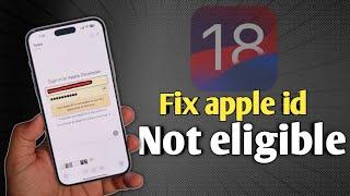 Fix your apple id not eligible to install iOS 18 beta | Why iOS 18 is not showing in settings