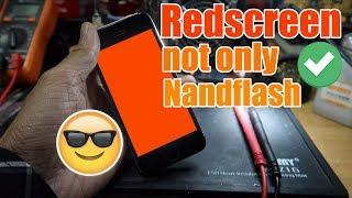 iPhone 5S : redscreen not only nandflash