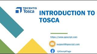 Tosca Tutorial | Lesson 1 - Introduction To Tosca | What is Tosca | Codeless Automation Tool |