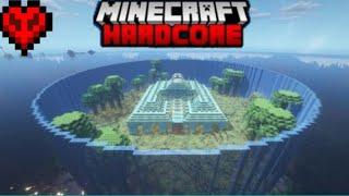 I Transformed an Ocean Monument in Minecraft Hardcore...