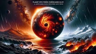 Enter K2-141b: A Planet of Eternal Fiery Hurricanes and Rock Rain