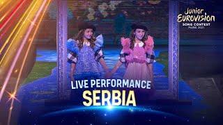 Jovana & Dunja - Oči Deteta (Children's Eyes) - LIVE - Serbia  - Junior Eurovision 2021