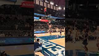 Nait George breakaway layup - Georgia Tech vs Charleston Southern