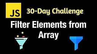 Filter Elements from Array (Transforms) - Leetcode 2634 - JavaScript 30-Day Challenge