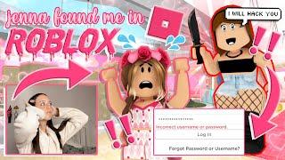 JENNA THE HACKER found me IN ROBLOX! || mxddsie 