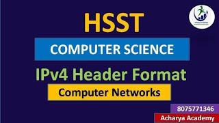 HSST COMPUTER SCIENCE || IPv4 Header Format