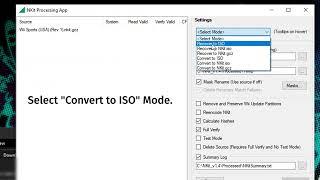 How to Convert from NKit to ISO