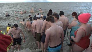 TRADITION IN NORDDEICH - ANBADEN IN DER 6 GRAD KALTEN NORDSEE