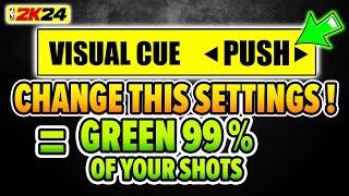 NBA 2K24: Why this VISUAL CUE settings is the best for your build?