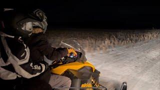 Polaris fusion 600 give ski-doo mxz 600 a run for its money