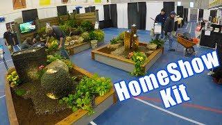 Efficient Home Show with FOUNTAINSCAPE and WATERFALL