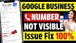 Google Business Profile Phone Number Not Approved [100% Problem Solve] - Full Solution