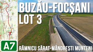 AUTOSTRADA A7 | Buzau-Focsani lot 3 | Ramnicu Sarat-Mandresti Munteni | 24.07.2024 || Raducu P Drum