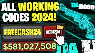 *NEW* ALL WORKING CODES FOR DA HOOD IN 2024! ROBLOX DA HOOD CODES