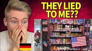 German reacts to What other countries are told is "American"