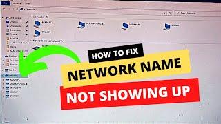 How To Fix Computer Not Showing Up on the Network Name On Windows 10 or Windows 11