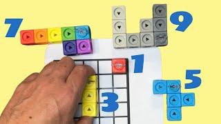 Odd numbers only! | Numberblocks logic puzzle | 1 + 3 + 5 + 7 + 9 = 25 = 5 x 5