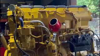 2006 Cat C15 Acert Diesel Engine test run for sale 625HP @JJRebuilders #caterpillarparts