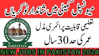 New jobs in municipal committee | municipal committee jobs 2024