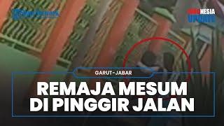 Viral Video Pria Pangku Wanita dan Berbuat Mesum di Bundaran Simpang Lima Garut, Kondisinya Ramai