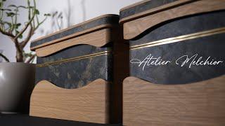 Atelier Melchior - Building a pair of floating nightstands.