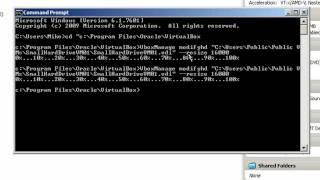 VirtualBox Resize a Hard Drive