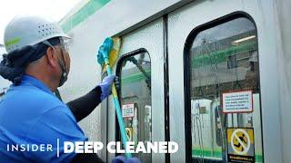 How Tokyo Metro Keeps Its Trains And Stations Clean | Deep Cleaned | Insider