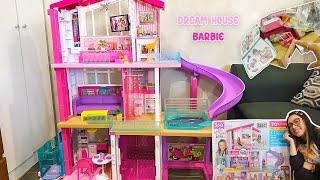 ABRO LA CASA DE LOS SUEÑOS DE BARBIE QUE SIEMPRE QUISE TENER EN MI INFANCIA | DREAM HOUSE DE BARBIE