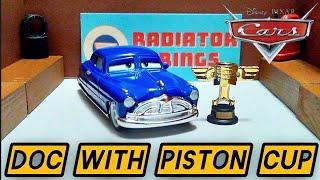 Disney Pixar Cars | Welcome To Radiator Springs Doc Hudson With Piston Cup Diecast Review