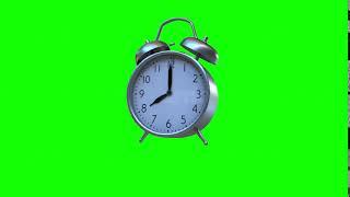 Alarm Clock Green Screen SHORT