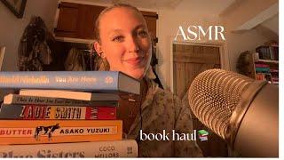 ASMR books i’ve bought recently lots of tapping!