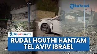 Kota Tel Aviv Porak-poranda Dihantam Rudal Houthi, Israel Langsung Balas Kerahkan Jet Bom Yaman