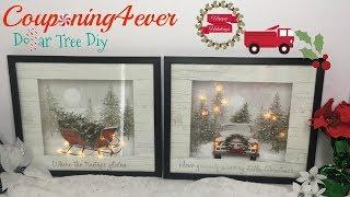 DOLLAR TREE GIFT BAG LIGHT UP FRAMES