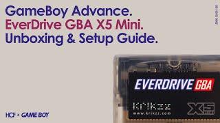 EverDrive GBA X5 Mini | GameBoy Advance Flash Cart | Krikzz | Unboxing & Setup Guide