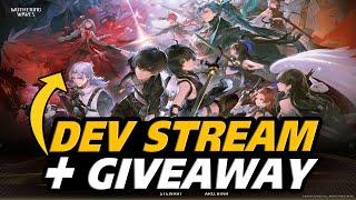 WUWA GIVEAWAY PLUS DEV STREAM HANG OUT COME CHAT IT UP!!