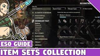 Item Set Collections Guide - ESO Stickerbook - Elder Scrolls Online Markarth DLC