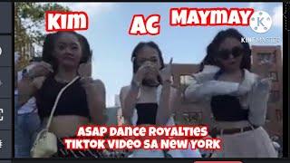 Maymay Entrata, Kim Chiu and Ac Bonifacio nagtiktok sa new York, ASAP dance Royalties yarn