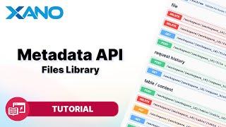 Metadata API | Files Library