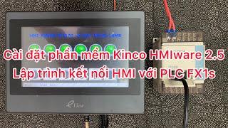 Phần mềm lập trình HMI Kinco HMIware 2.5 | ET070