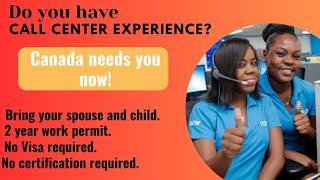 Persons with any customer service experience are needed for jobs in Canada NOW!