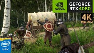 GeForce RTX 4080 + i9 10900k: Kingdom Come Deliverance | 4k | Benchmark