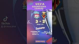 UCL 21/22 Semi Final - Liverpool vs Villarreal [Final Score]